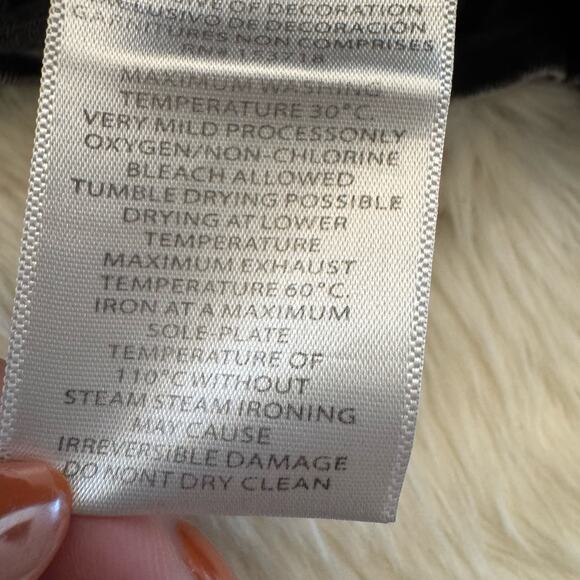 Joe's Jeans Acid Wash High Waist Denim Ruffle Paperbag Shorts 10 - Picture 6 of 12